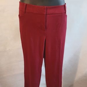 New York & Company size 18 Burgundy Capri pants